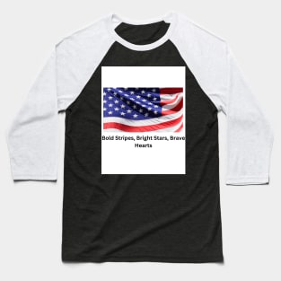Bold Stripes Baseball T-Shirt